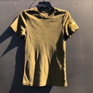 HANK Olive Green Womens Tee